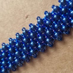 Blue beaded Braclet