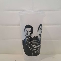 Supernatural cold cup with straw and lid 4