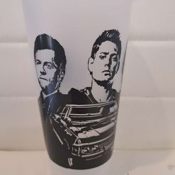 Supernatural cold cup with straw and lid 6