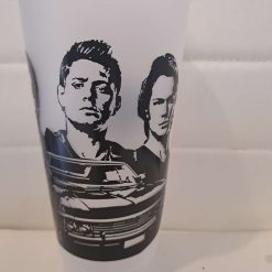 Supernatural cold cup with straw and lid 7