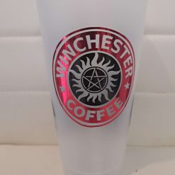 Supernatural cold cup with straw and lid 10