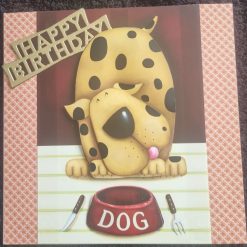 Dogs Dinner card