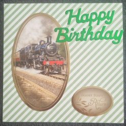 Steam Train card