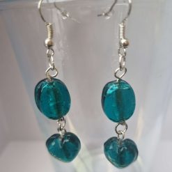 Oval & Heart Earrings
