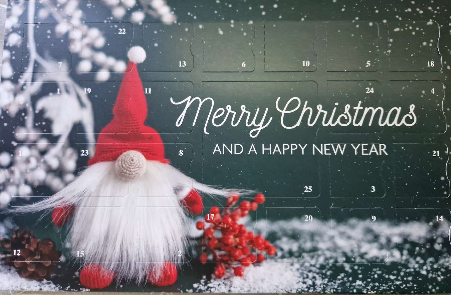 Advent wax melt calendar MadeMe