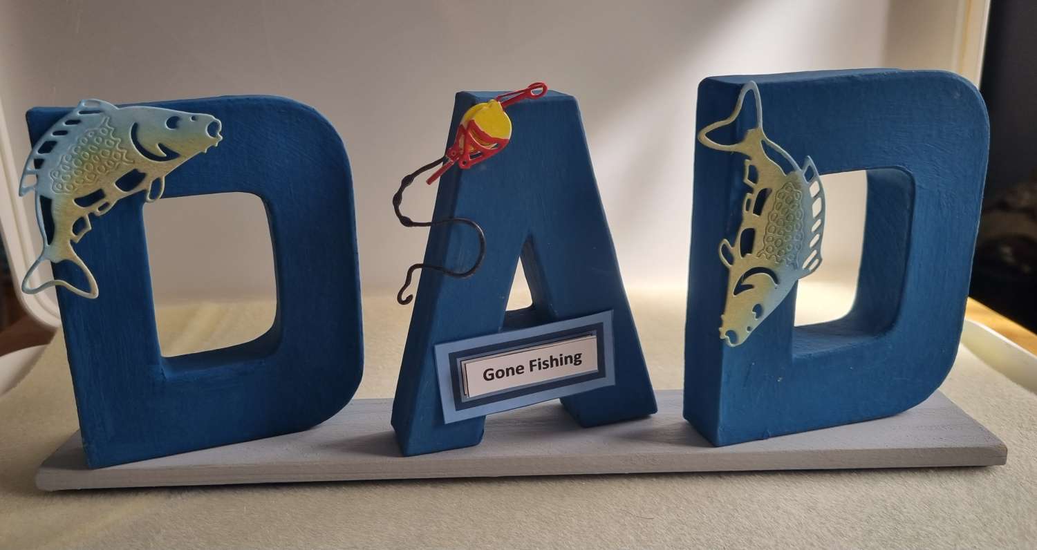 DAD Plaque (fishing) DAD Plaque (fishing)