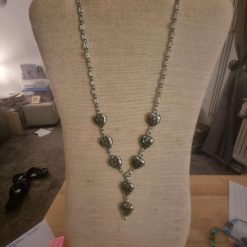 Peacock Heart Necklace