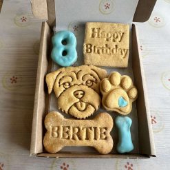 Delivered - Christmas Dog Biscuit (grain free) Gift Box - medium.Preorder