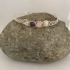 Gemstone Braided Bracelet 1 Gemstone Braided Bracelet 1