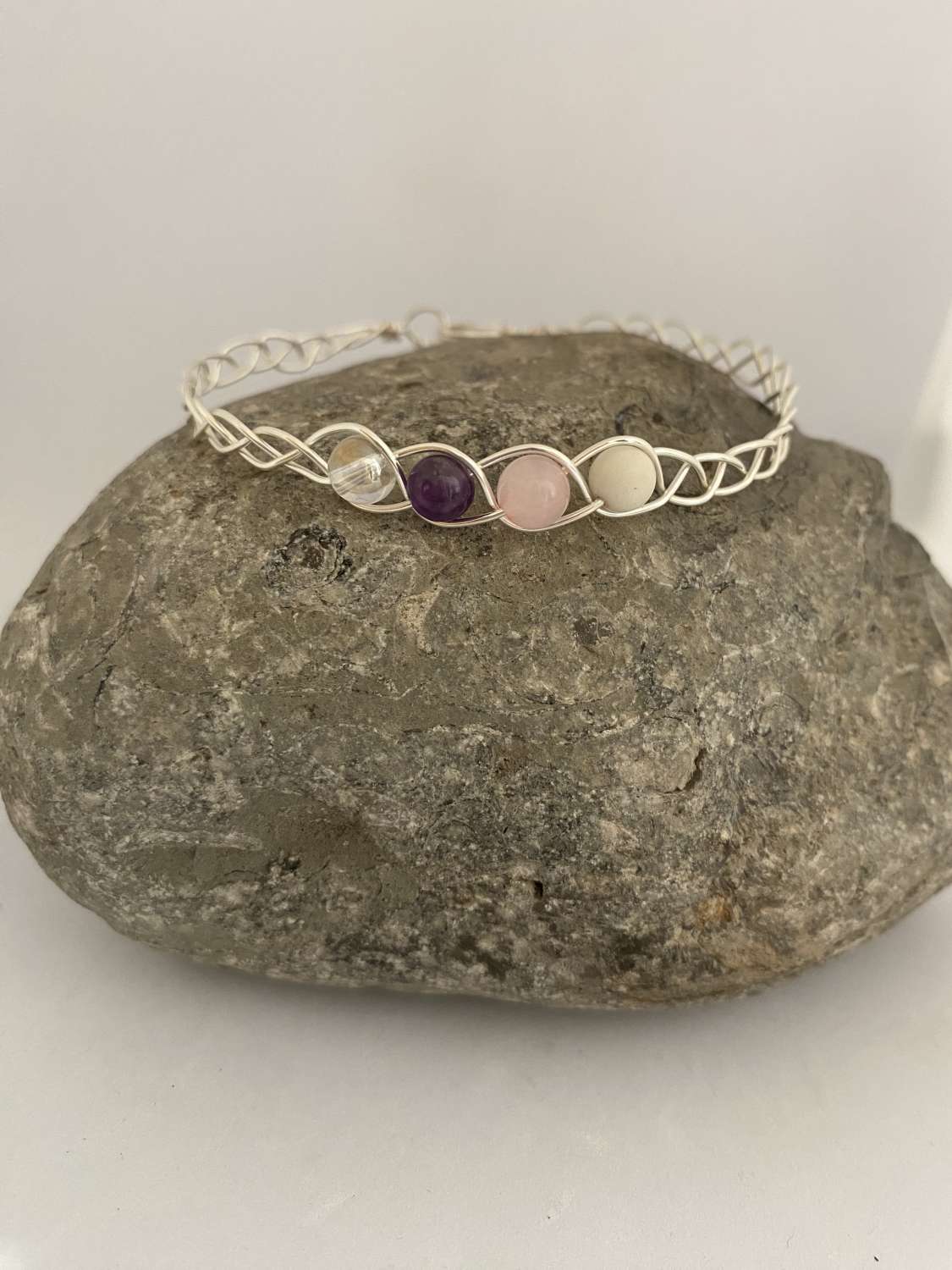 Gemstone Braided Bracelet Gemstone Braided Bracelet
