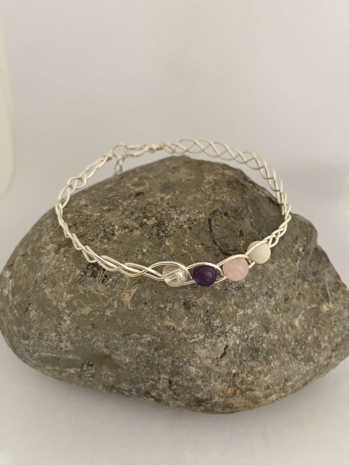 Gemstone Braided Bracelet Gemstone Braided Bracelet