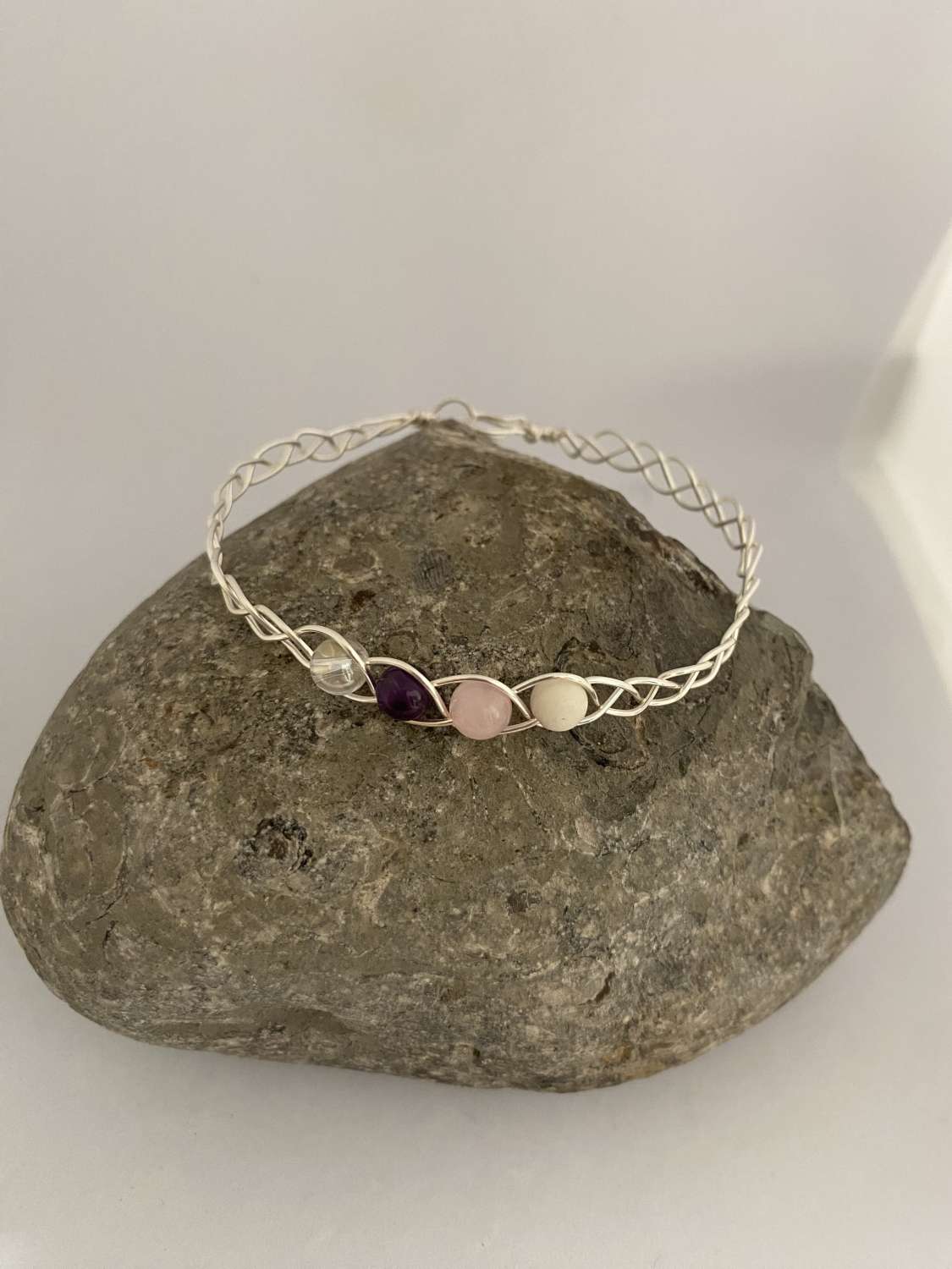 Gemstone Braided Bracelet Gemstone Braided Bracelet