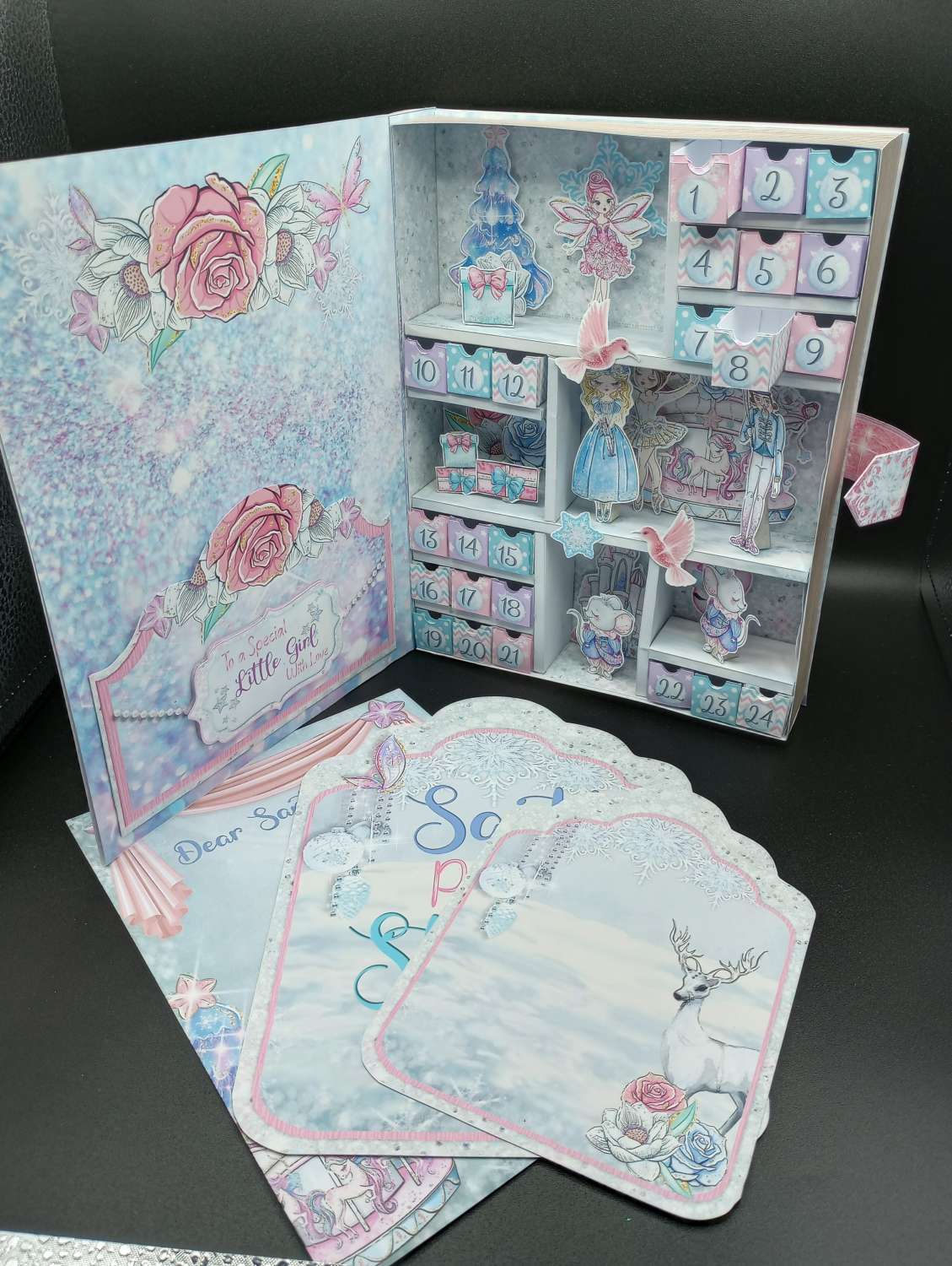 Clara and the Nutcracker Advent book MadeMe