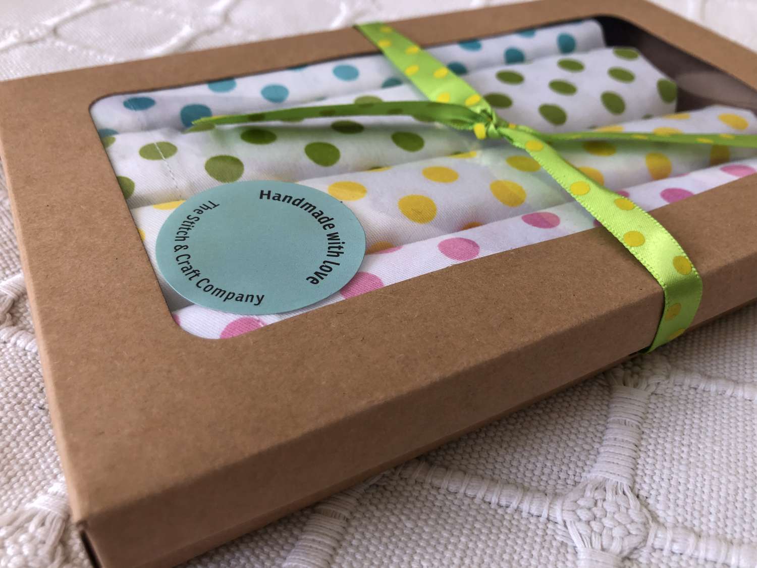Fabric Napkin Gift Set Happy MadeMe