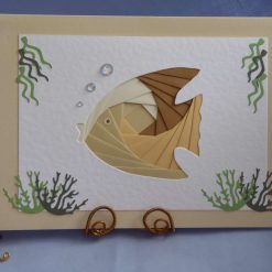 Iris Fold Fish Card for Any Occasion