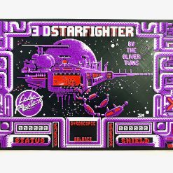 3D Starfighter Plaque - Amstrad CPC Version