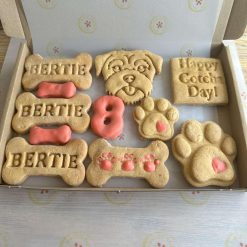 Delivered - Christmas Dog Biscuit (grain free) Gift Box - medium.Preorder