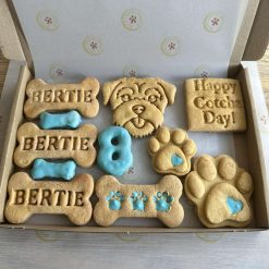 Delivered - Christmas Dog Biscuit (grain free) Gift Box - medium.Preorder