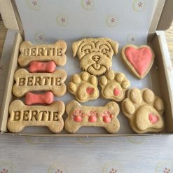 Delivered - Christmas Dog Biscuit (grain free) Gift Box - medium.Preorder