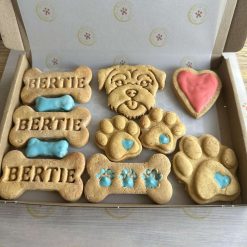 Delivered - Christmas Dog Biscuit (grain free) Gift Box - medium.Preorder