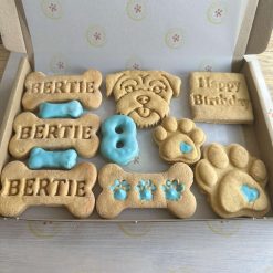 Delivered - Christmas Dog Biscuit (grain free) Gift Box - medium.Preorder