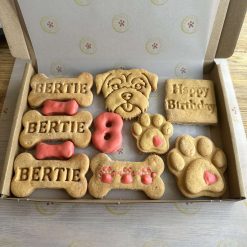 Delivered - Christmas Dog Biscuit (grain free) Gift Box - medium.Preorder
