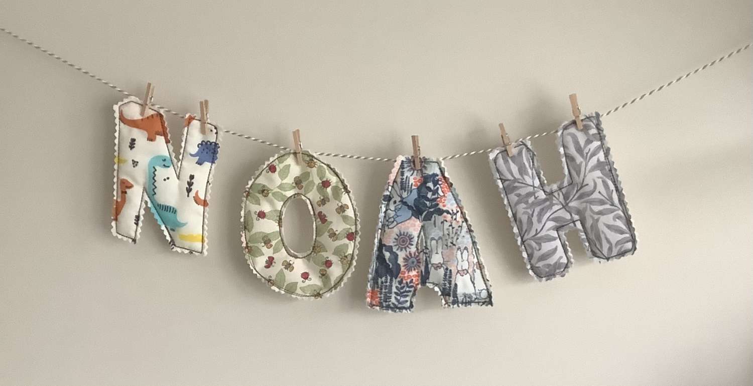 Alphabet Padded Letters MadeMe