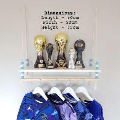 Trophy Shelf, Medal Holder, Medal Display, Trophy Display, Shelf for Trophies, Football Shirt Shelves, Medal Hanger, Trophy Shelf with Rail 10 Trophy Shelf, Medal Holder, Medal Display, Trophy Display, Shelf for Trophies, Football Shirt Shelves, Medal Hanger, Trophy Shelf with Rail 10