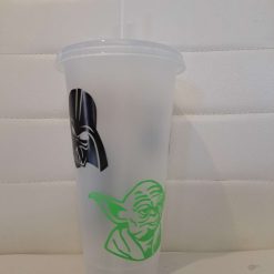 Star wars cold cup with straw and lid 2 Star wars cold cup with straw and lid 2