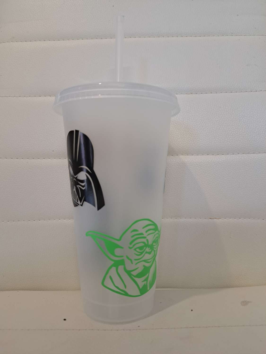 Star wars cold cup with straw and lid Star wars cold cup with straw and lid