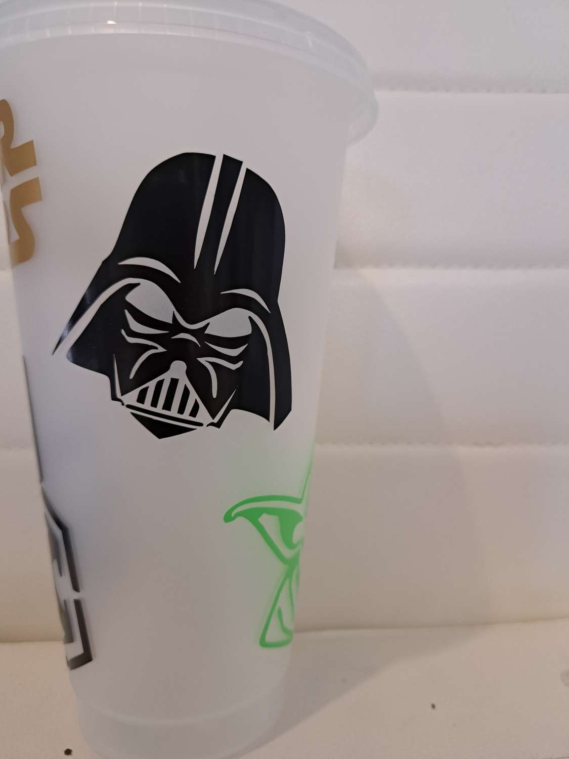 Star wars cold cup with straw and lid Star wars cold cup with straw and lid