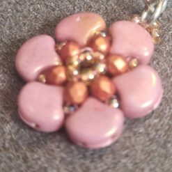 Ginko leaf flower earrings 2 Ginko leaf flower earrings 2