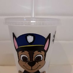 Paw patrol cold cup with straw and lid 6