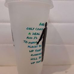 Stranger things glow in the dark cold cup with straw and lid 7 Stranger things glow in the dark cold cup with straw and lid 7