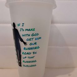 Stranger things glow in the dark cold cup with straw and lid 8 Stranger things glow in the dark cold cup with straw and lid 8