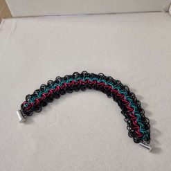 Handmade Moorish Rose 3 Row Chainmail Bracelets in 3 Colours 8