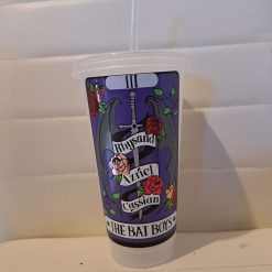 Acator cold cup with straw and lid