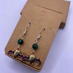 Halloween Bat Earrings