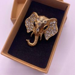 Elephant Brooch