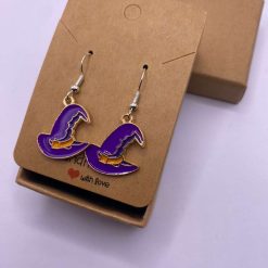 Halloween Witches Hat Earrings