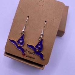 Halloween Witches Hat Earrings