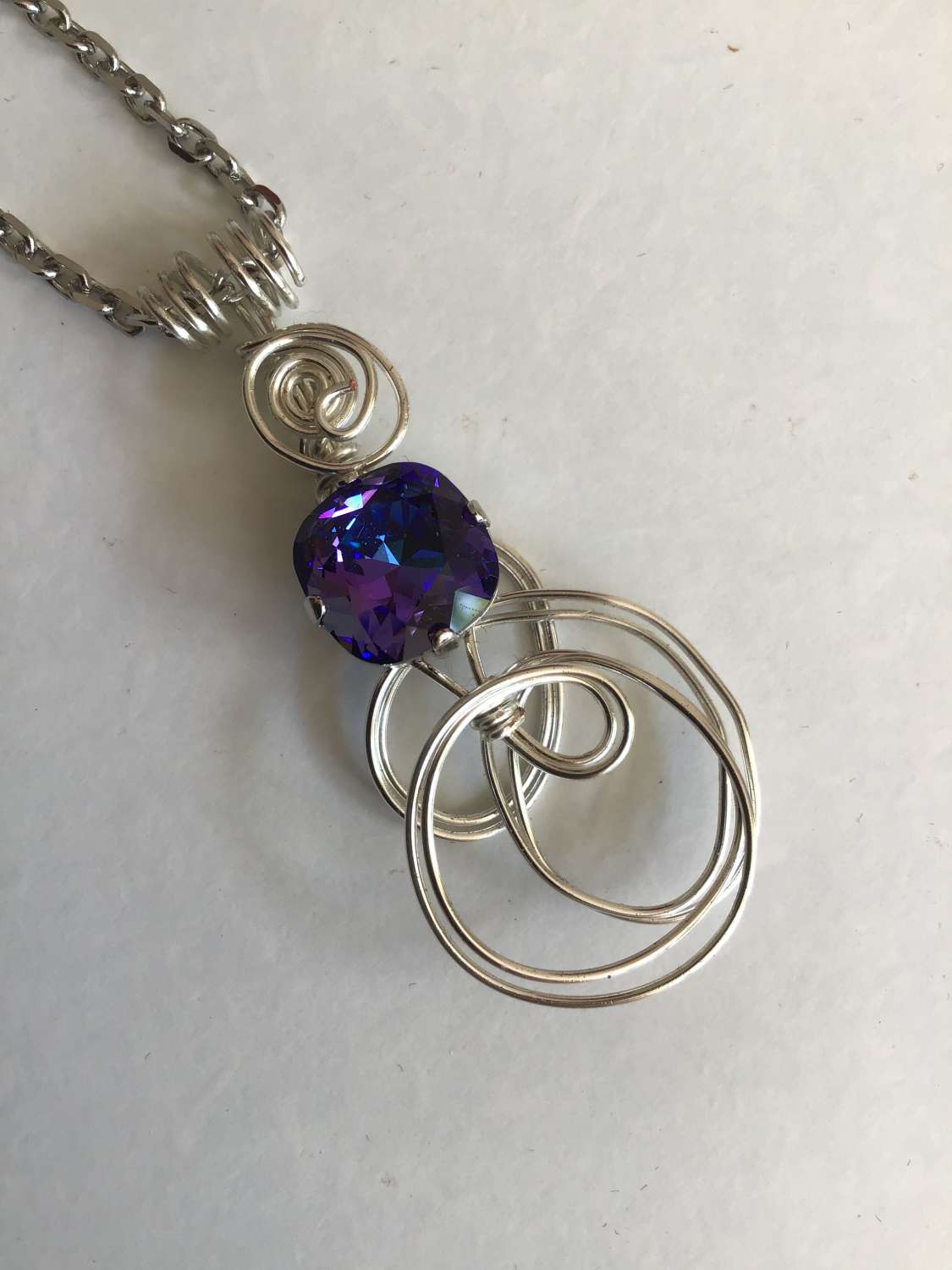 Swarovski Crystal Twisted Pendant MadeMe