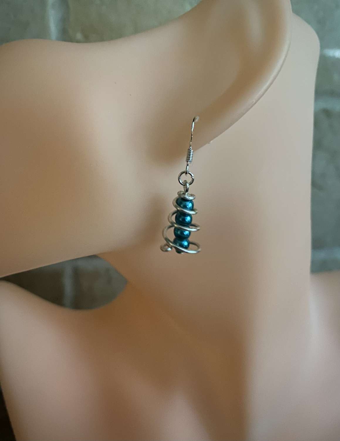 Christmas Tree Earrings/ Christmas Dangle Earrings Christmas Tree Earrings/ Christmas Dangle Earrings