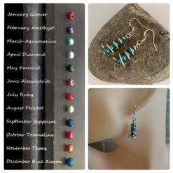 Christmas Tree Earrings/  Christmas Dangle Earrings