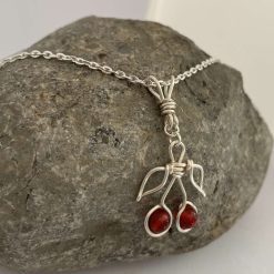Cherry Necklace / Cherry Pendant 6 Cherry Necklace / Cherry Pendant 6