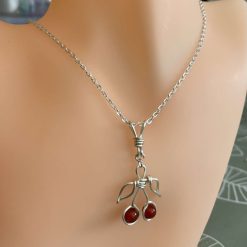 Cherry Necklace / Cherry Pendant 3 Cherry Necklace / Cherry Pendant 3