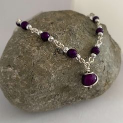 Purple Pendant Necklace 4 Purple Pendant Necklace 4