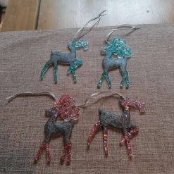 Resin Christmas Reindeers
