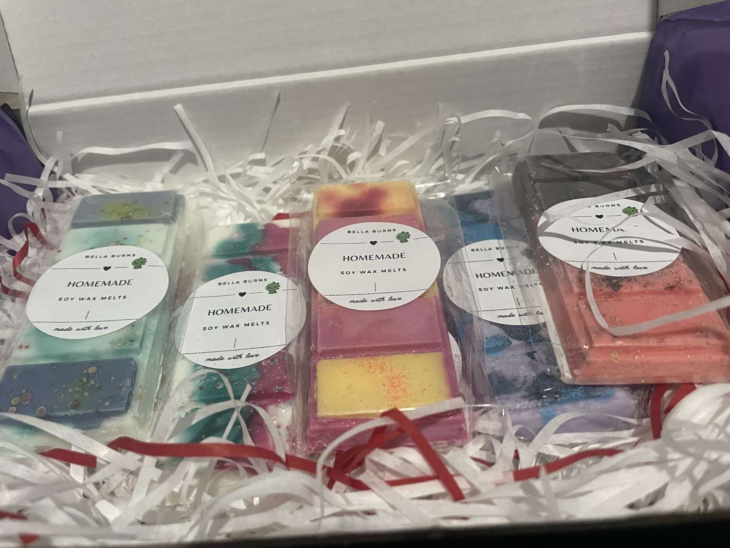 5 Wax Melt Snap Bars MadeMe