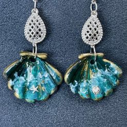Sea shell ocean Earrings